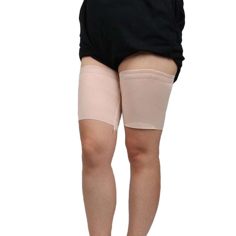Outdoor Sports Silicone Non-slip Skin Protection Knee Pads Sports Calf Stretch Support Thigh Leg ...