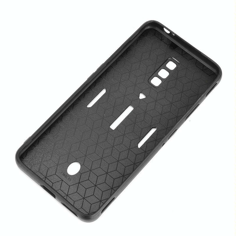 For ZTE nubia Red Magic 6/Red Magic 6 Pro Shockproof Sewing Cow Pattern Skin PC + PU + TPU Case(B...