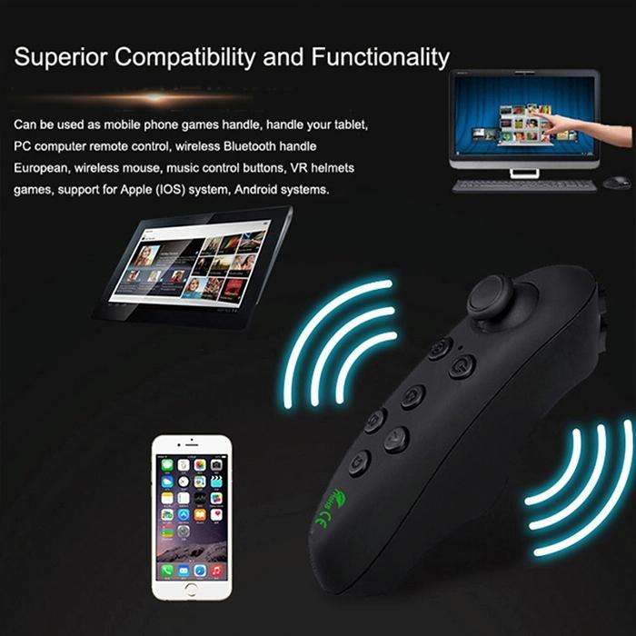 VRPARK Virtual Reality 3D VR Glasses Gamepad Game Joystick Bluetooth Remote Controller for iPhone...