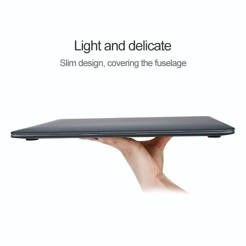 For Huawei MateBook 14 inch Shockproof Frosted Laptop Protective Case (Transparent)
