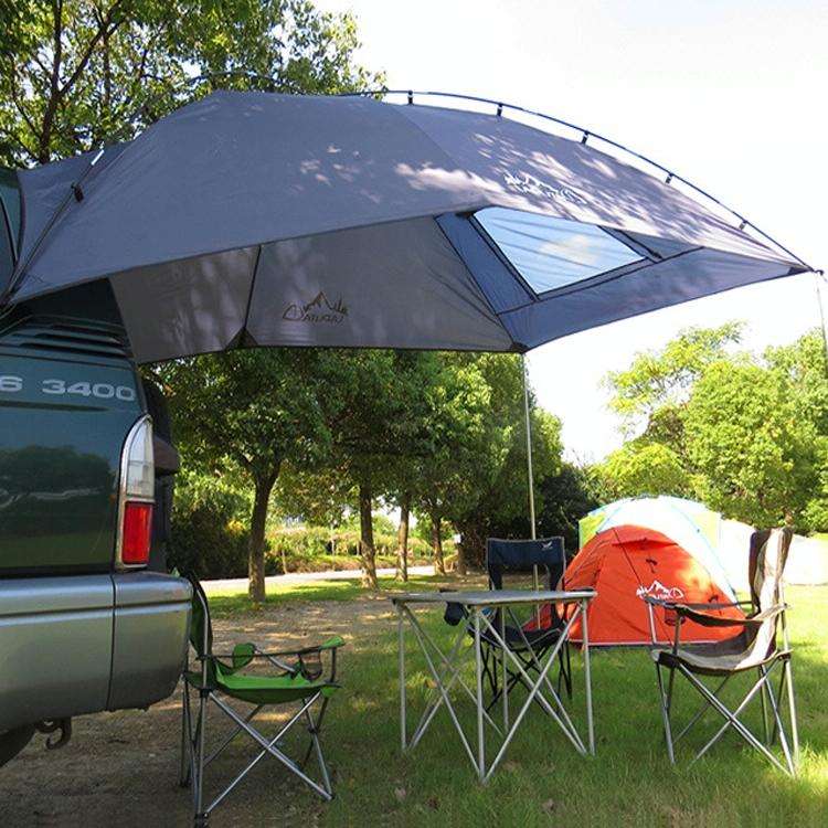 LADUTA Outdoor Self-Driving Tour Barbecue Camping Car Side Tent Car Tail Extension Tent Supplies(...