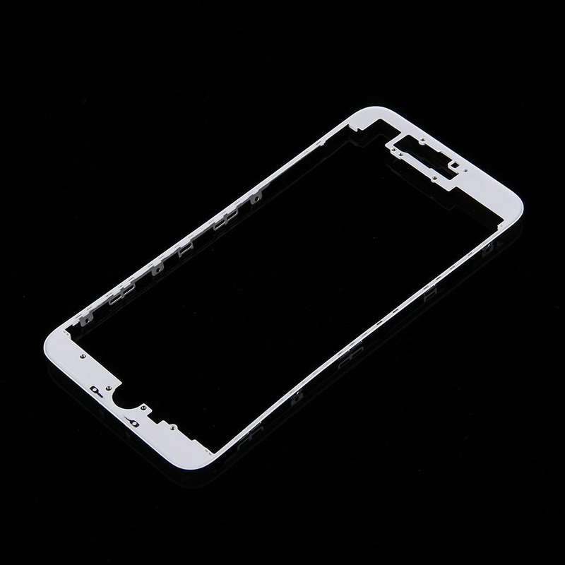 Front LCD Screen Bezel Frame for iPhone 7 Plus(White)