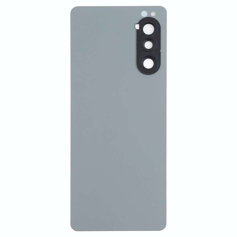 Battery Back Cover with Camera Lens Cover for Sony Xperia 5 II(Grey)