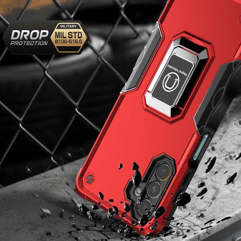 For Samsung Galaxy A14 5G Non-slip Shockproof Armor Phone Case(Green)
