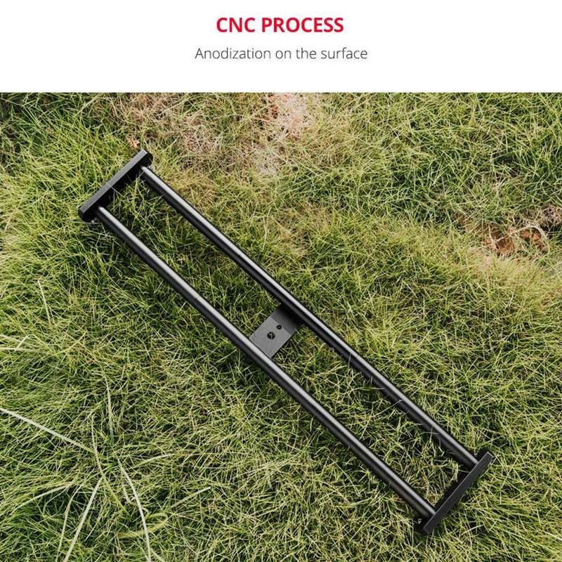 YELANGU YLG0119A 60cm Splicing Slide Rail Track + Trolley Rail Buckle for SLR Cameras / Video Cam...