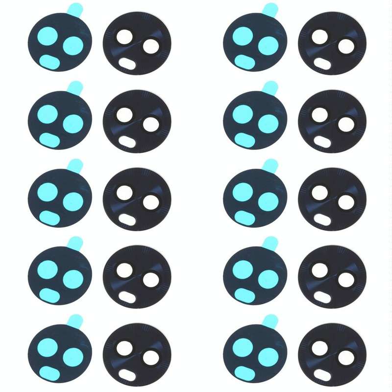 10 PCS Back Camera Lens for Motorola Moto G6 Play