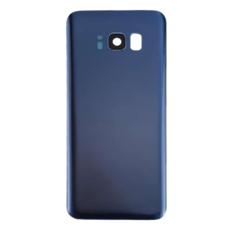 For Galaxy S8 / G950 Battery Back Cover with Camera Lens Cover & Adhesive (Blue)