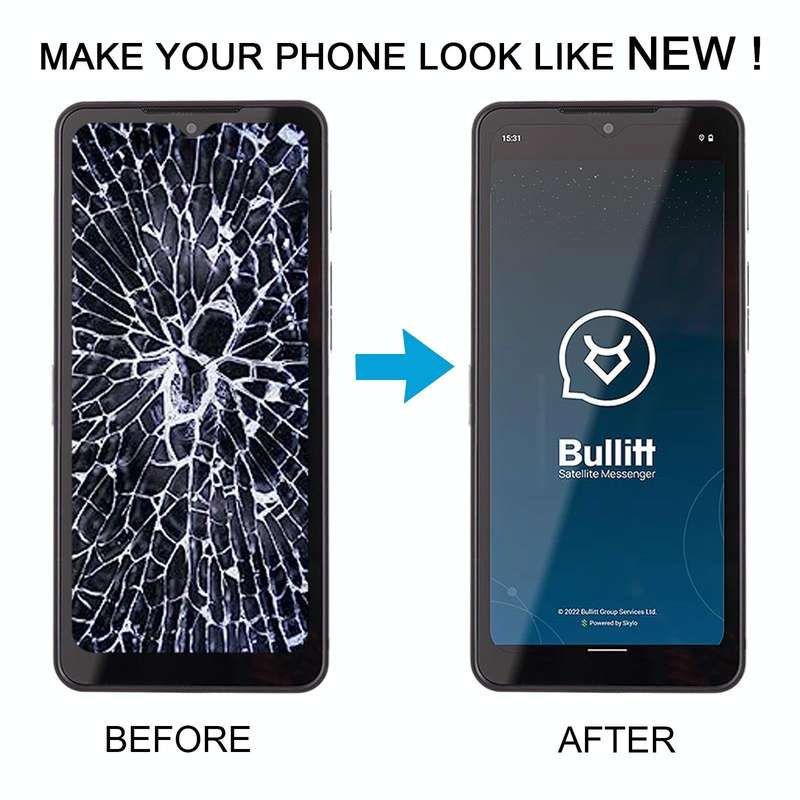 For CAT S75 LCD Screen with Digitizer Full Assembly