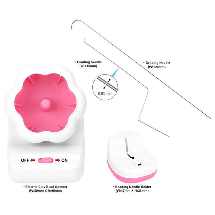Electric Automatic Beading Machine DIY Handmade Bead Threading Machine Beading Tools Bead Stringe...