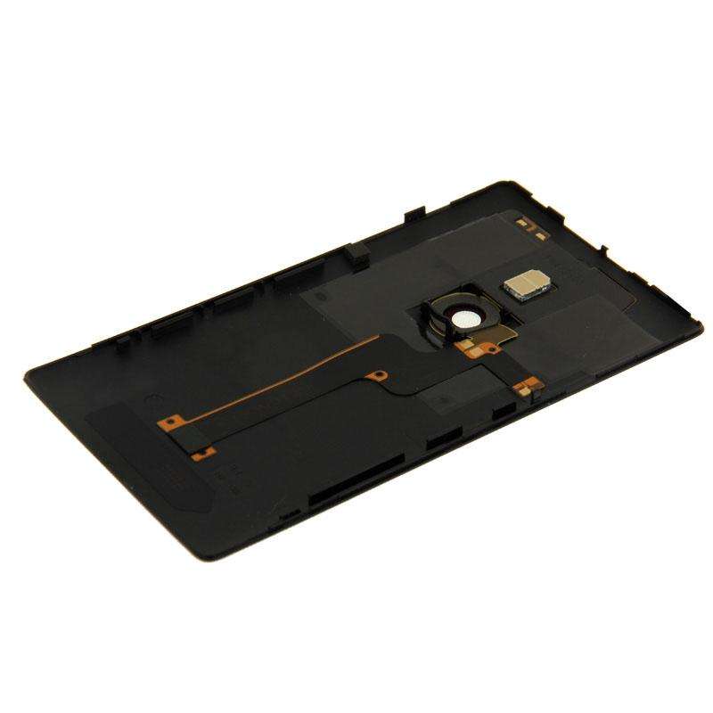 Housing Battery Back Cover With Flex Cable for Nokia Lumia 925(Black)
