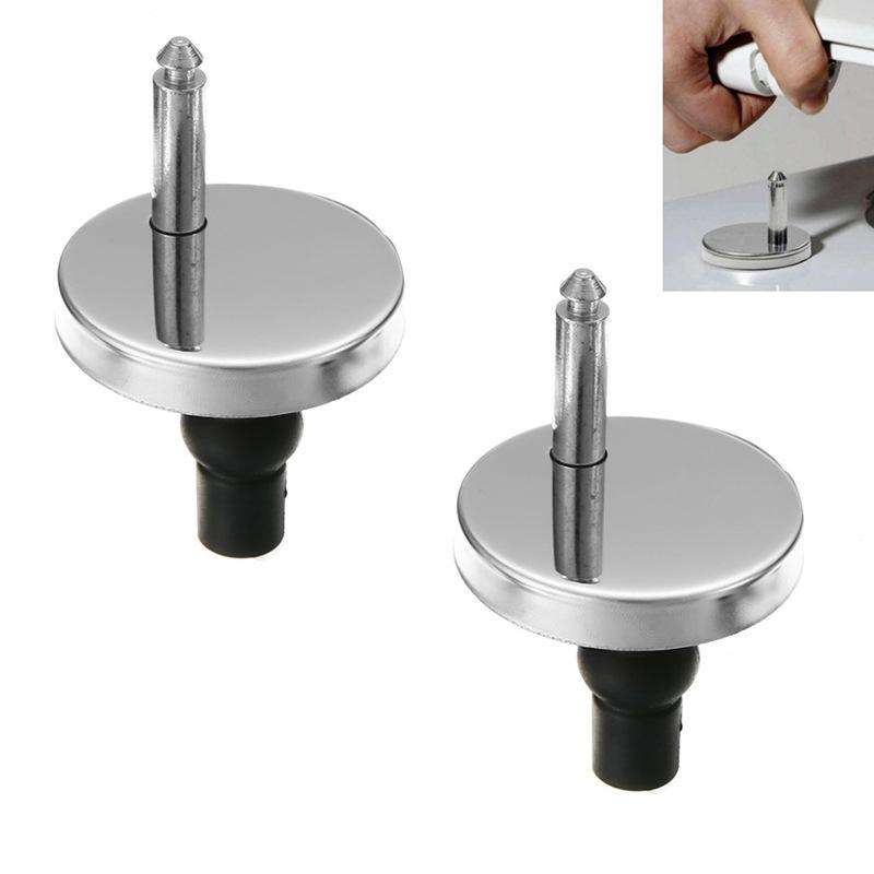 1 Pair 3903 Zinc Alloy Toilet Seat Hinge Installation Nut Quick Release Installation Screw(Toilet...