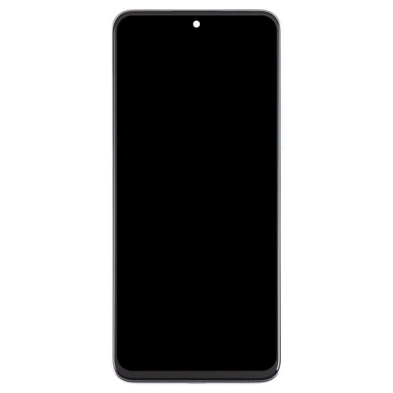 For Honor 90 Lite Original LCD Screen Digitizer Full Assembly with Frame (Silver)