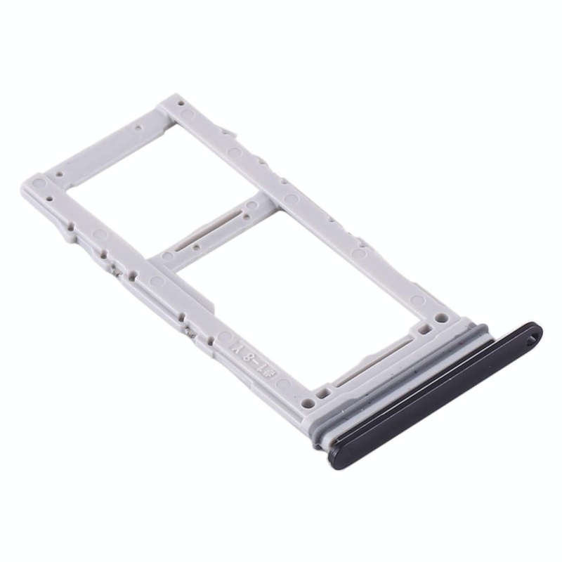 For Samsung Galaxy S20+ / Galaxy S20 Ultra SIM Card Tray + SIM Card Tray / Micro SD Card Tray (Bl...