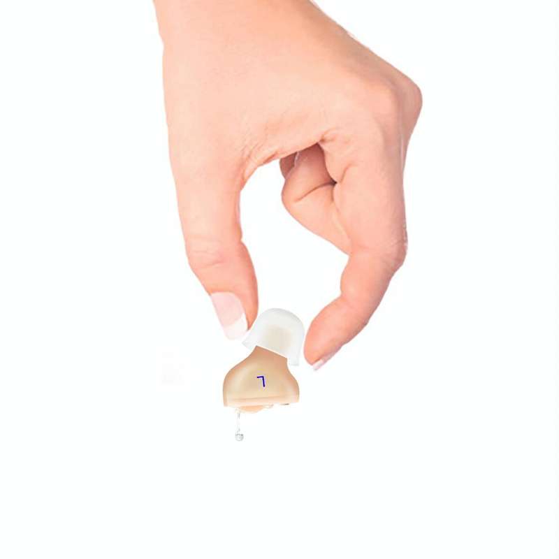 Z-20 In-Ear Hearing Aid Digital Noise Canceling Sound Amplifier(Left Ear Black)