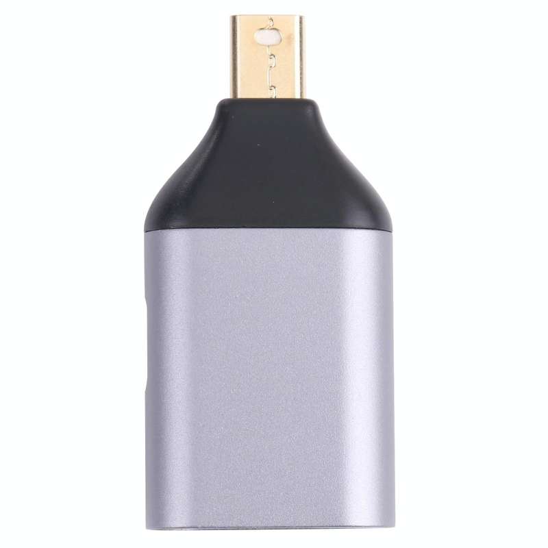 2 in 1 4K 60Hz Mini DP Male to USB-C / Type-C Charging + USB-C / Type-C Female Adapter