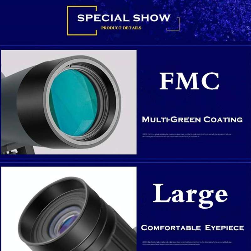 Maifeng 25-75x70 Professional High Definition High Times Outdoor Zoom Monocular Astronomical Tele...