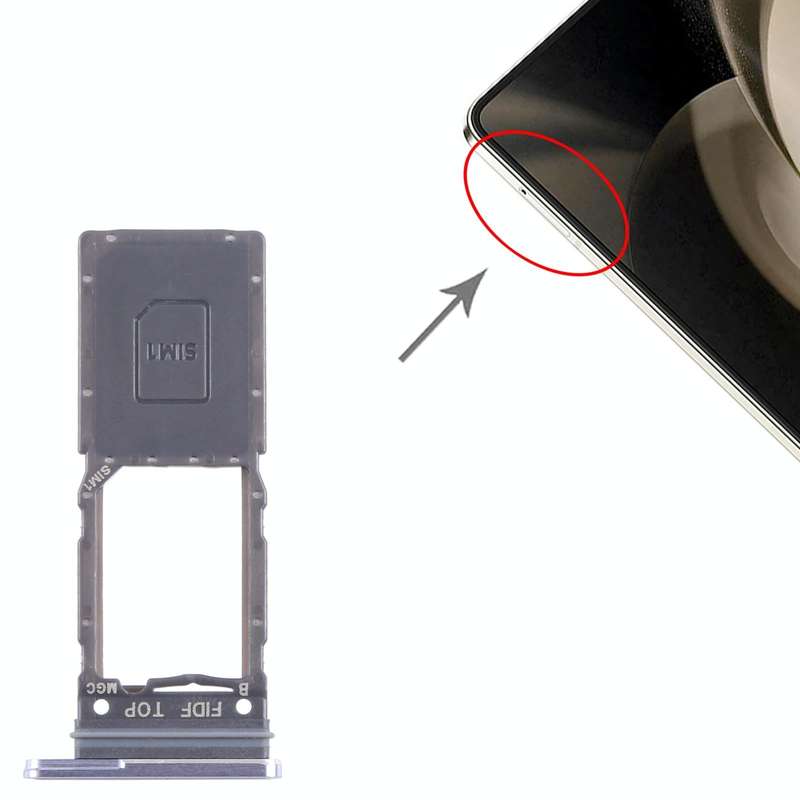 For Samsung Galaxy Z Fold5 SM-F946 Original SIM Card Tray (Blue)
