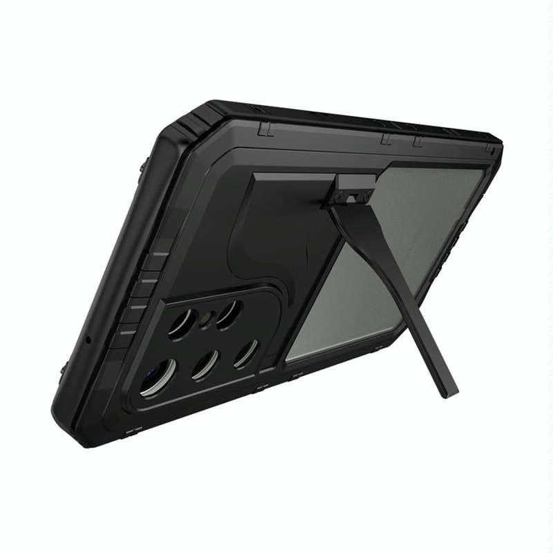 For Samsung Galaxy S23 Ultra 5G RedPepper Wolf 360 Full Body Rugged IP68 Waterproof Phone Case(Bl...