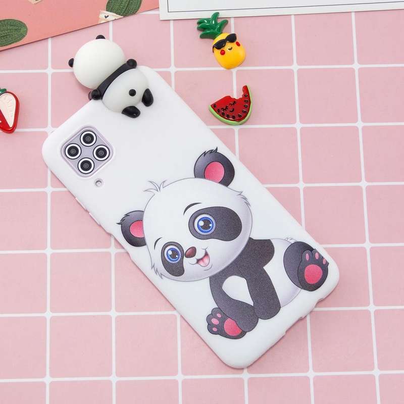 For Huawei P40 Lite Shockproof Cartoon TPU Protective Case(Panda)