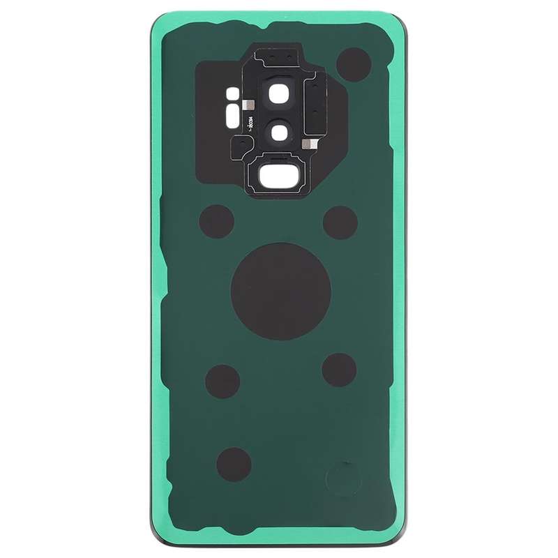 For Galaxy S9+ Battery Back Cover with Camera Lens (Black)