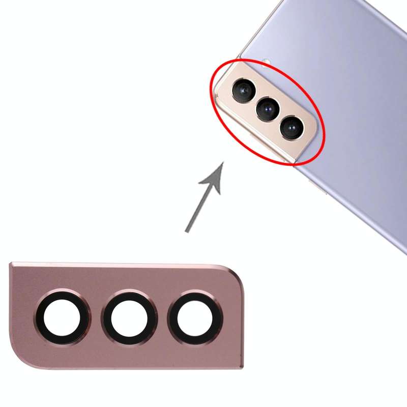 For Samsung Galaxy S21+ 5G Camera Lens Cover (Pink)
