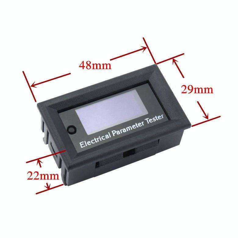 OLED 50A / 100A Universal Voltage Current Power Meter(Separate Meter)