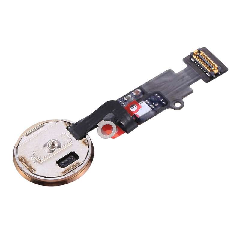 Home Button Flex Cable, Not Supporting Fingerprint Identification for iPhone 8 Plus (Gold)