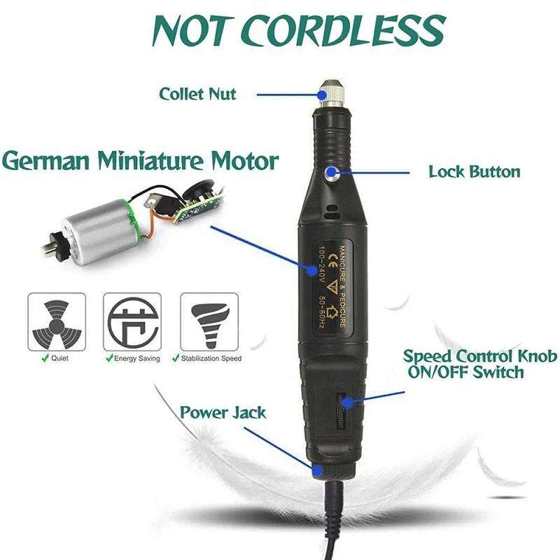 70pcs/set Mini Electric Speed Adjustable Engraving Pen Micro Electric Drill(US Plug)