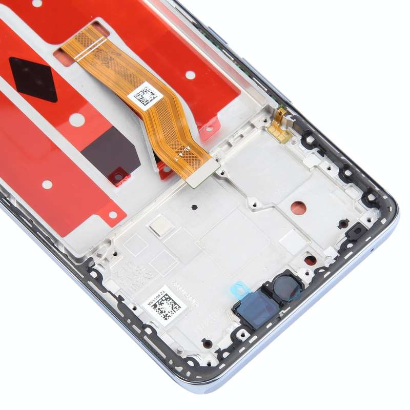 For Honor X50 Original LCD Screen Digitizer Full Assembly with Frame (Silver)