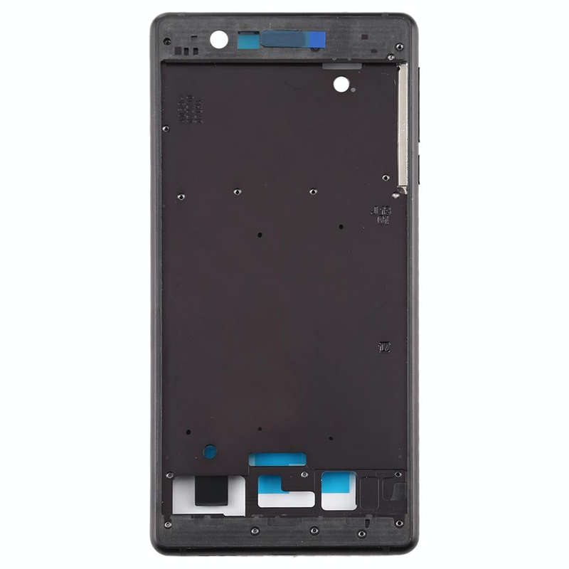 Front Housing LCD Frame Bezel Plate for Nokia 3 / TA-1020 TA-1028 TA-1032 TA-1038 (Black)