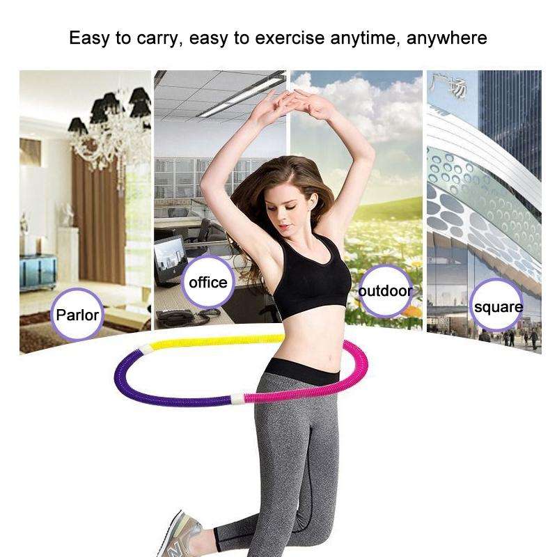 Adult Slimming Circle Waist Trimmer Workout Fitness Exercise Coil Flexible Soft Spring Fitness Ci...