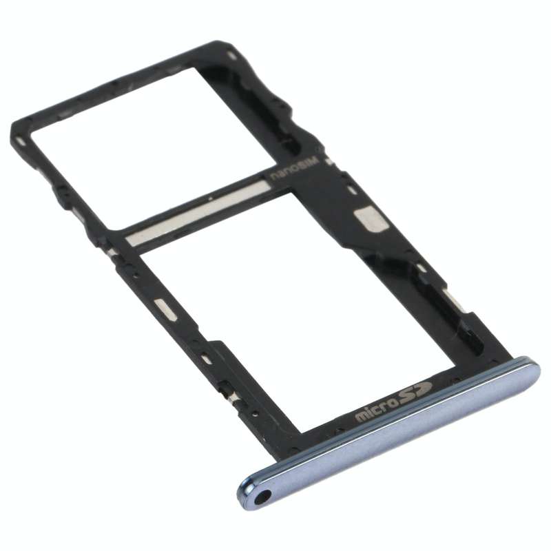 SIM Card Tray + Micro SD Card Tray for LG K92 5G LMK920 LM-K920 (Black)