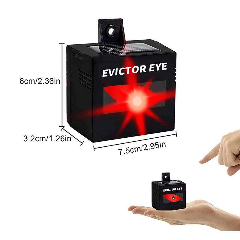 SK191 2pcs Solar Farm Wild Eagle Eye Animal Repeller