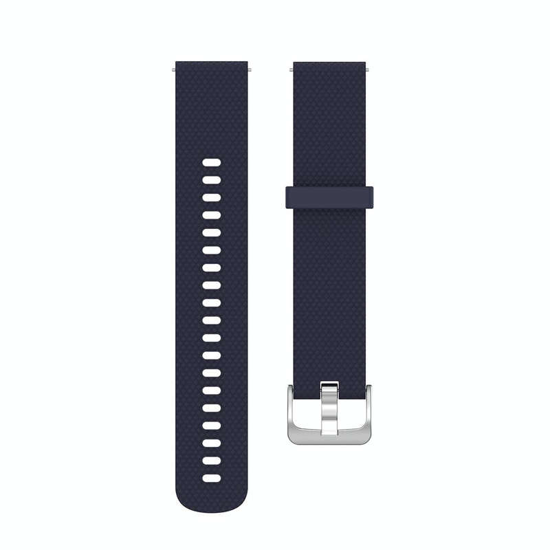 22mm Texture Silicone Wrist Strap Watch Band for Fossil Hybrid Smartwatch HR, Male Gen 4 Exploris...