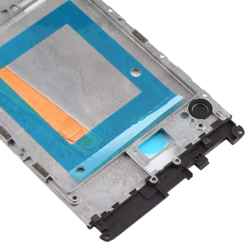 Front Housing LCD Frame Bezel Plate for Nokia 8 / N8 TA-1012 TA-1004 TA-1052(Black)