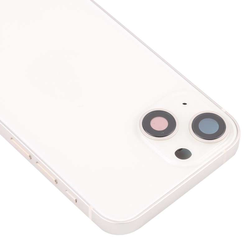 For iPhone 13 mini Battery Back Cover with Side Keys & Card Tray & Power + Volume Flex Cable & Wi...