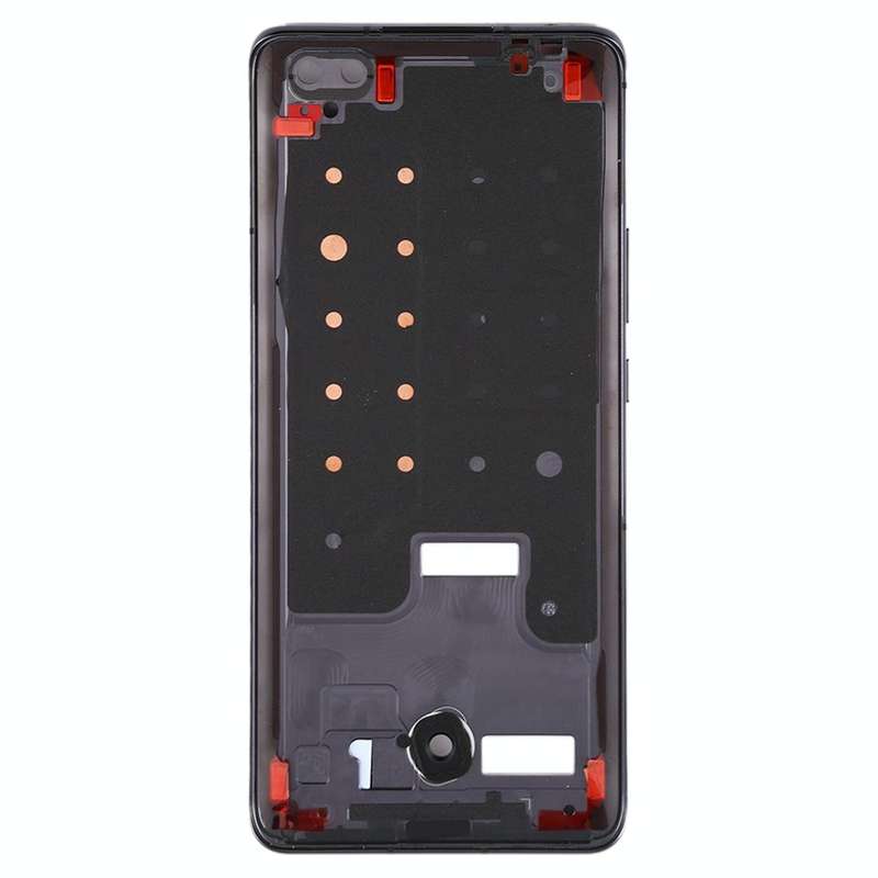 Original Middle Frame Bezel Plate for Huawei Honor 30 Pro(Black)