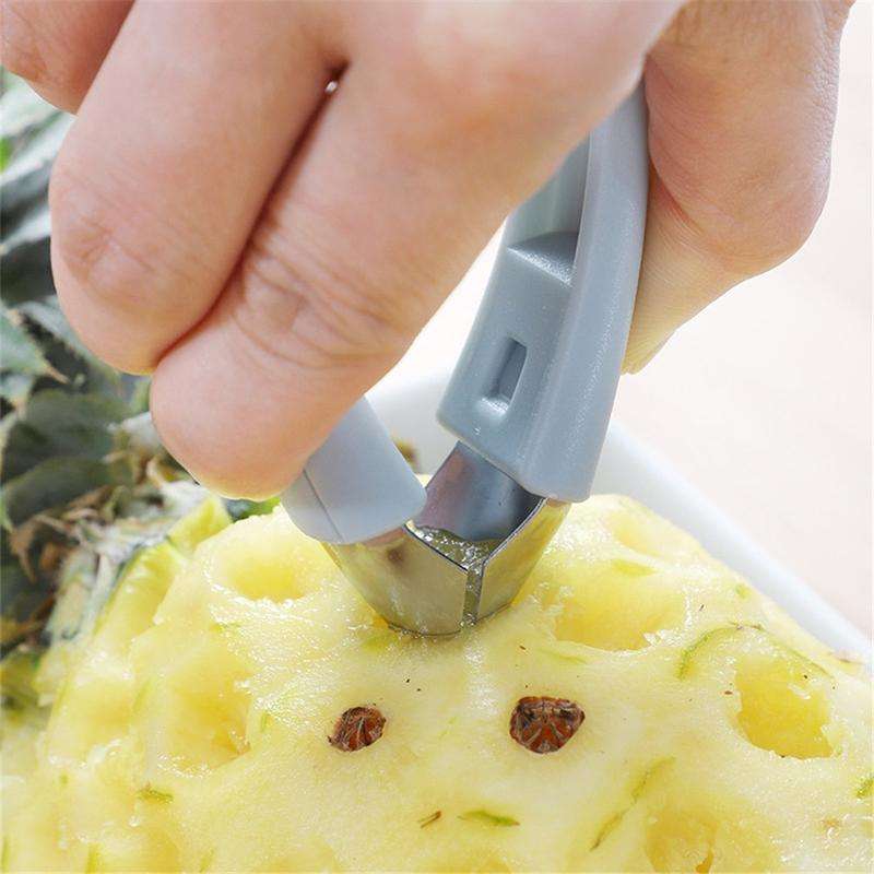 Pineapple Remover Clip Gadget Kitchen Tool Strawberry Shelling Machine(Orange)