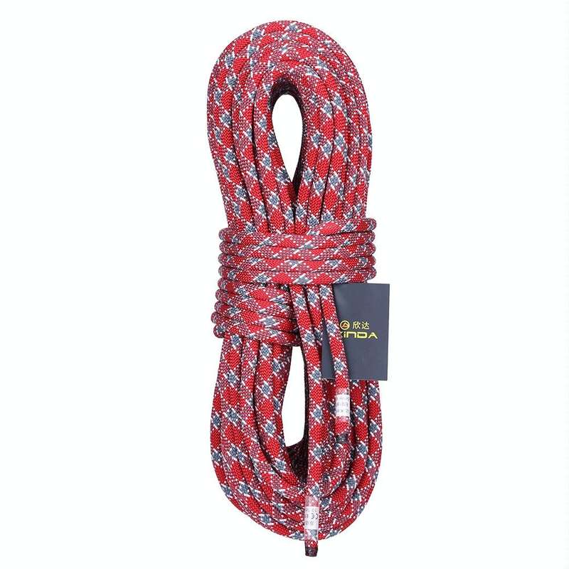 XINDA XD-S9801 Static Rope Outdoor Climbing Rope Speed Down High-Altitude Homework Safety Rope, L...