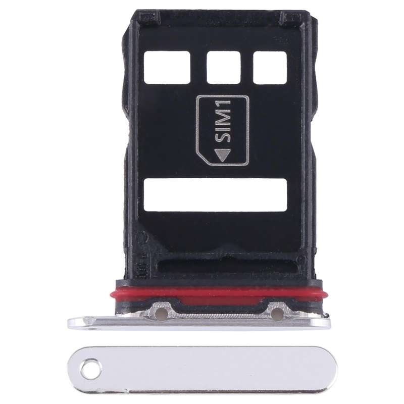 For Honor Magic5 Pro SIM + NM Card Tray (Silver)