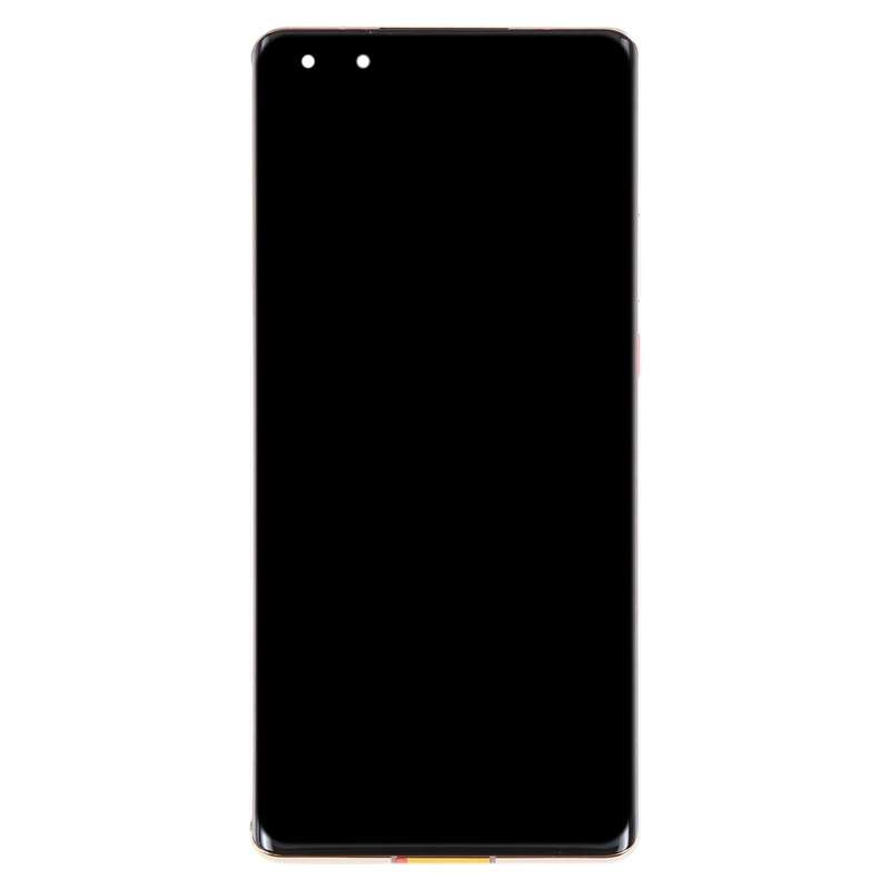 Original LCD Screen and Digitizer Full Assembly with Frame for Huawei Mate 40 Pro (Gold)