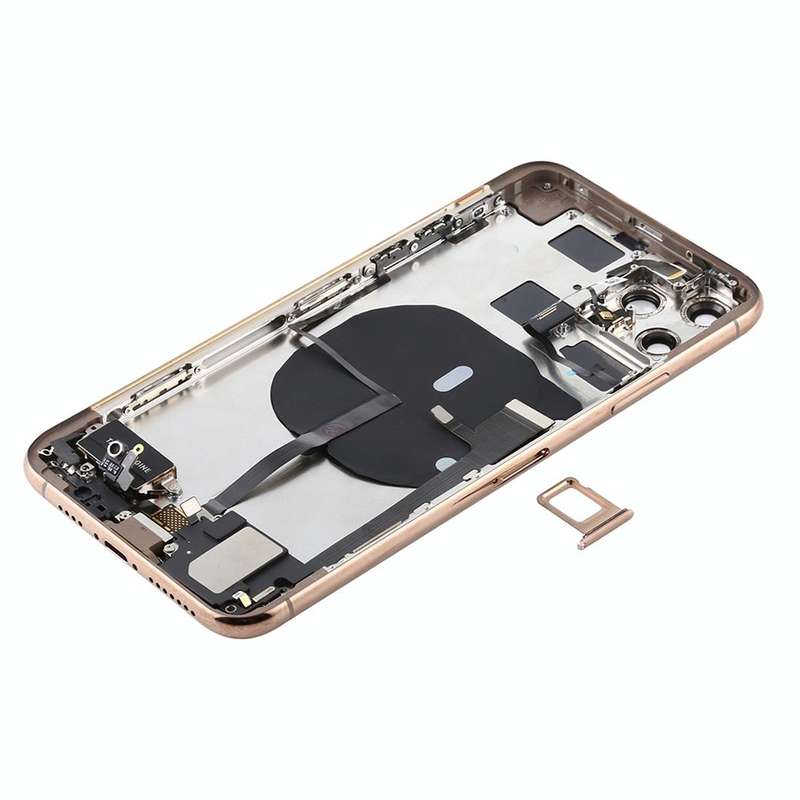 Battery Back Cover Assembly (with Side Keys & Power Button + Volume Button Flex Cable & Wireless ...
