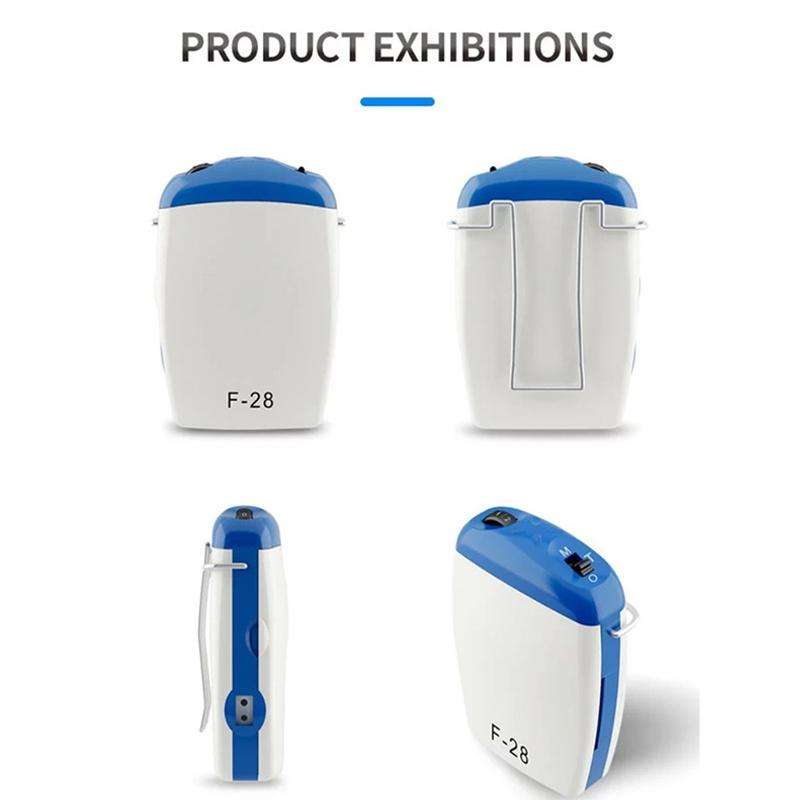 AXON F-28 Sound Amplifier Deaf Hearing Aids(Blue White)