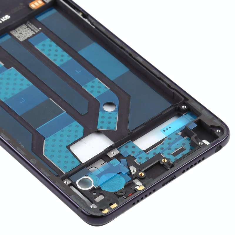 For OPPO R15 PACM00 CPH1835 PACT00 CPH1831 PAAM00 Front Housing LCD Frame Bezel Plate(Black)