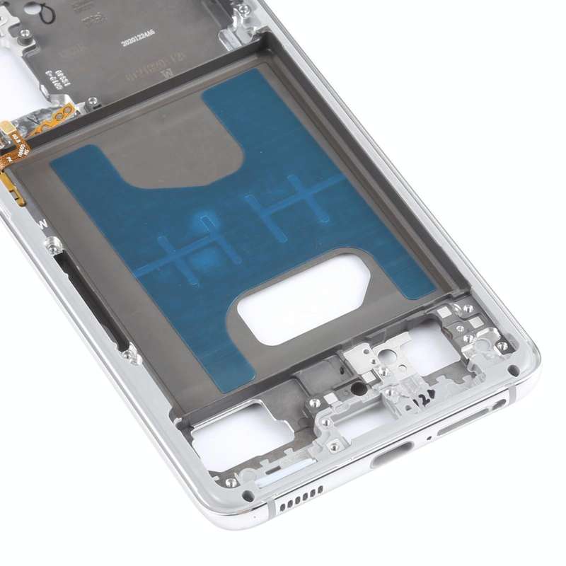 For Samsung Galaxy S21  Middle Frame Bezel Plate (Silver)