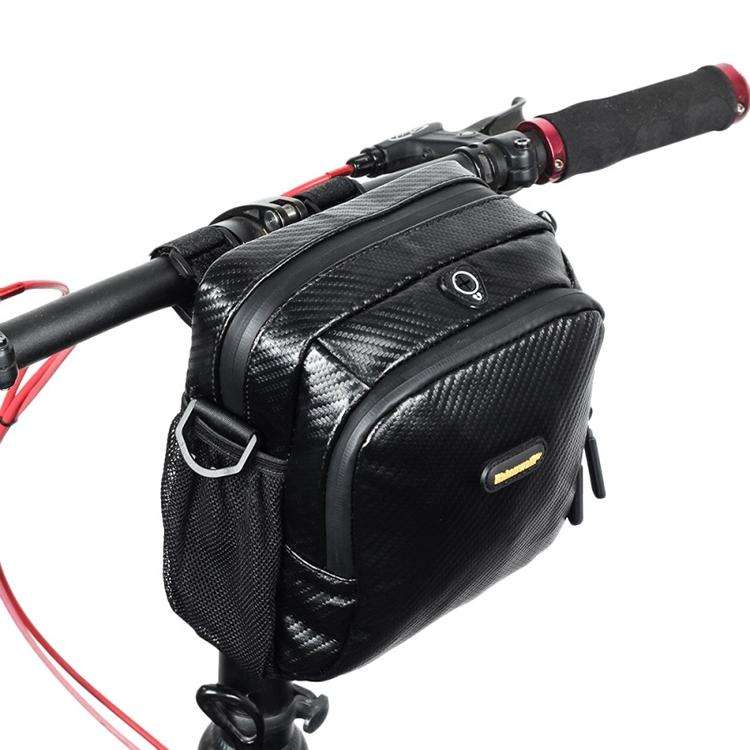 Rhinowalk Bicycle Front Bag Waterproof Handlebar Bag Folding Bike Front Bag Large Capacity Riding...