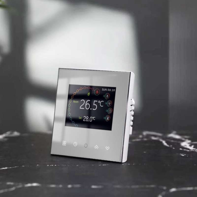 BHT-2002GALM 220V Smart Home Heating Thermostat Water Heating WiFi Thermostat(Black)