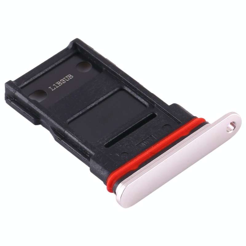For OnePlus 8 Original SIM Card Tray (Silver)