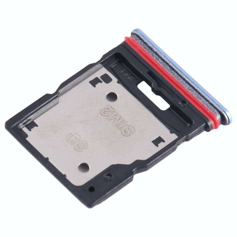 For Xiaomi Poco X4 GT SIM Card Tray + SIM Card Tray / Micro SD Card Tray (Blue)