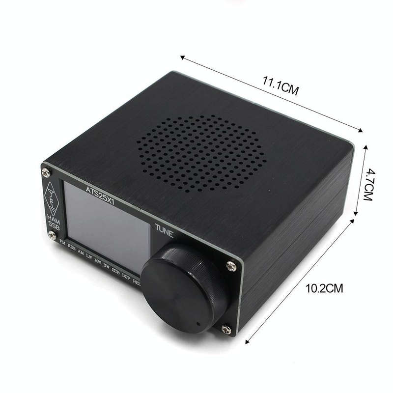 ATS-25X1 Updated Version Si4732 Chip 2.4-Inch Touch Screen All-Band Radio Receiver FM/LW/MW/SSB